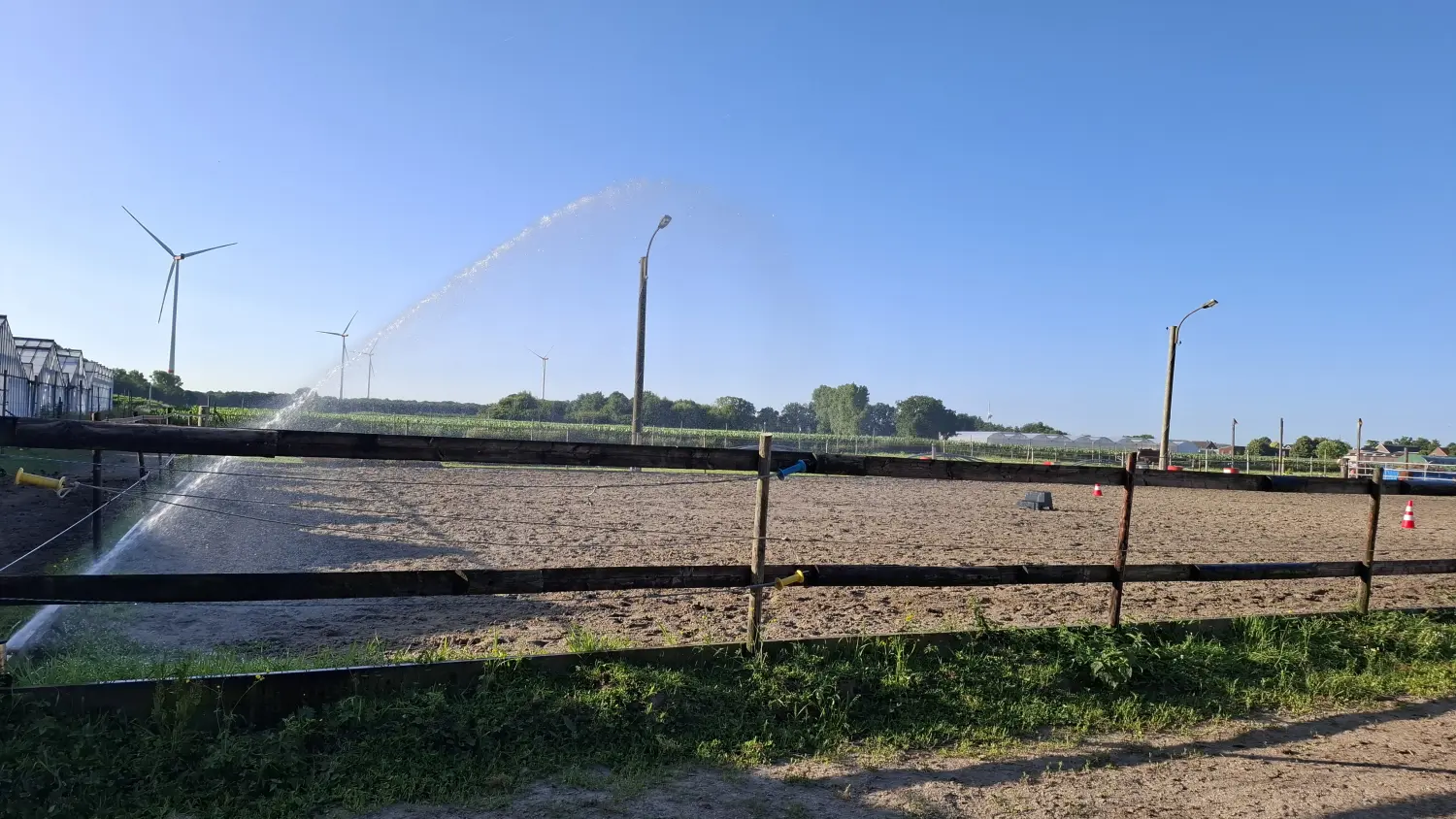 Feigel - Pumpentechnik, Bewässerungssysteme - Reitplatzbewässerung