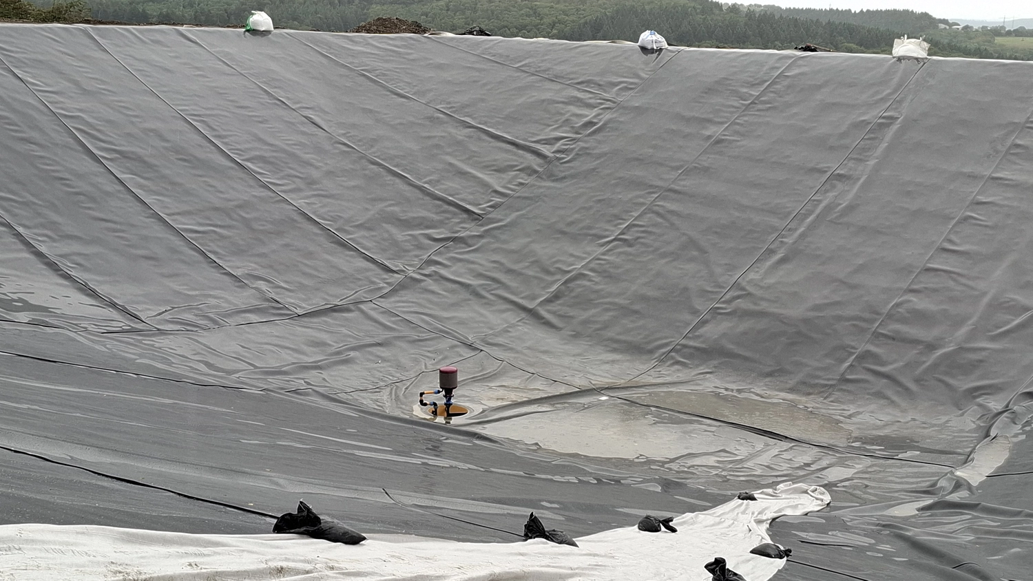 Feigel - Pumpentechnik, Bewässerungssysteme - Geomembranen für Wasserreservoirs