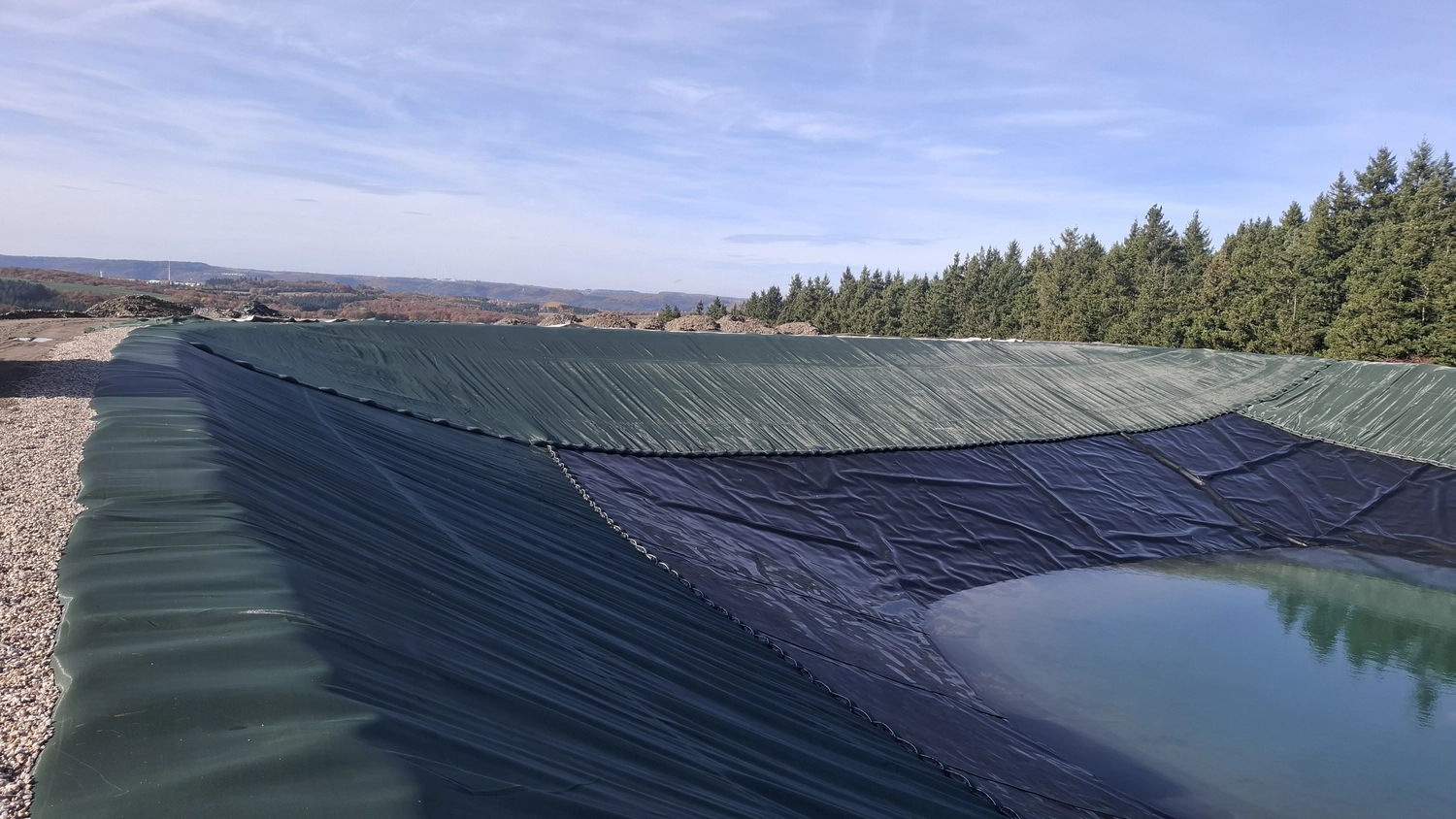 Feigel - Pumpentechnik, Bewässerungssysteme - Geomembranen für Wasserreservoirs